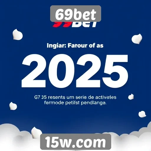 Atividades promocionais planejadas para 2025 no 69bet